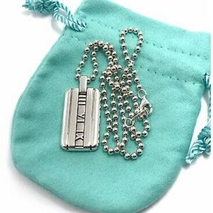 Tiffany & Co. Atlas collection dog tags